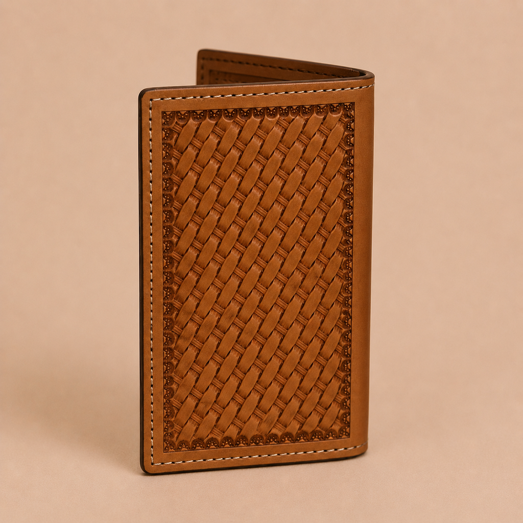 Prairie Blossom Checkbook Wallet