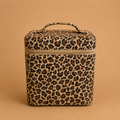 The Wild Grace Leopard Travel Makeup Case