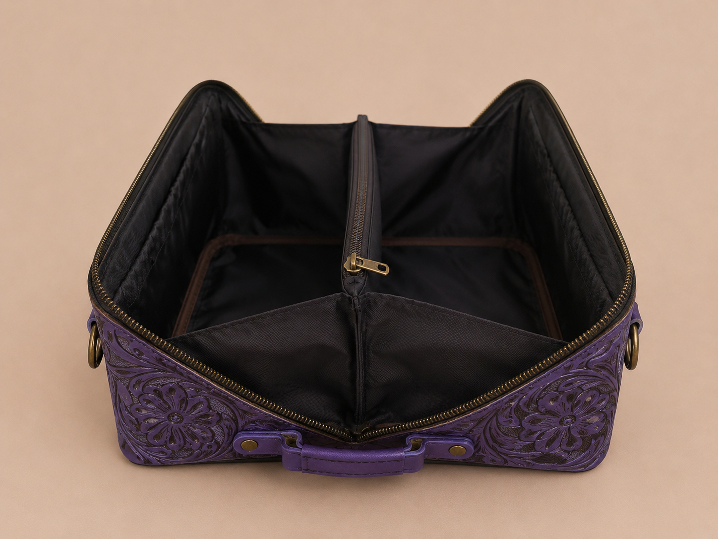 Violet Prairie Beauty Case/Crossbody