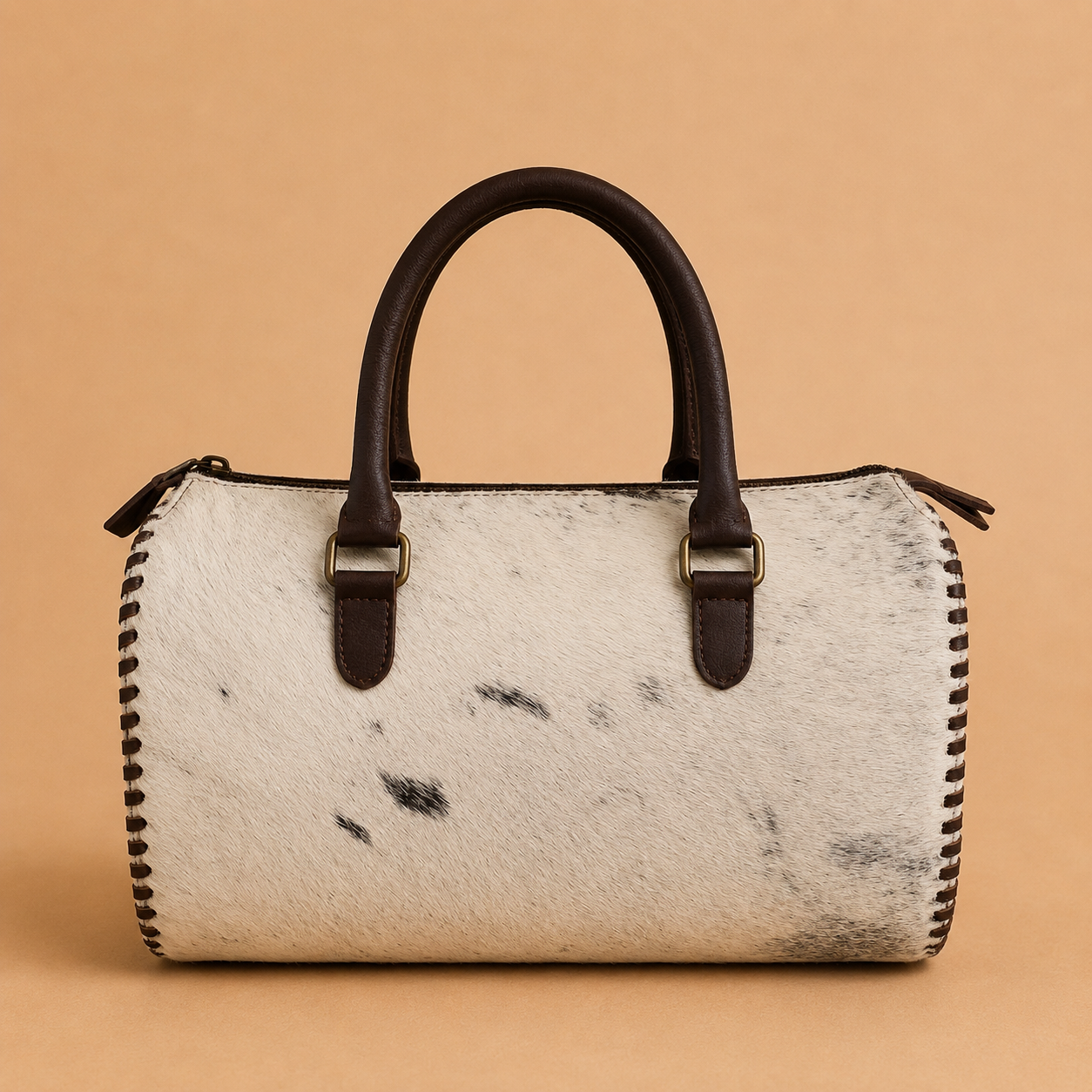 Snowdrift Cowhide Speedy Bag
