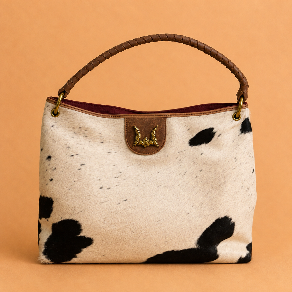 Royal West Cowhide Hobo Bag