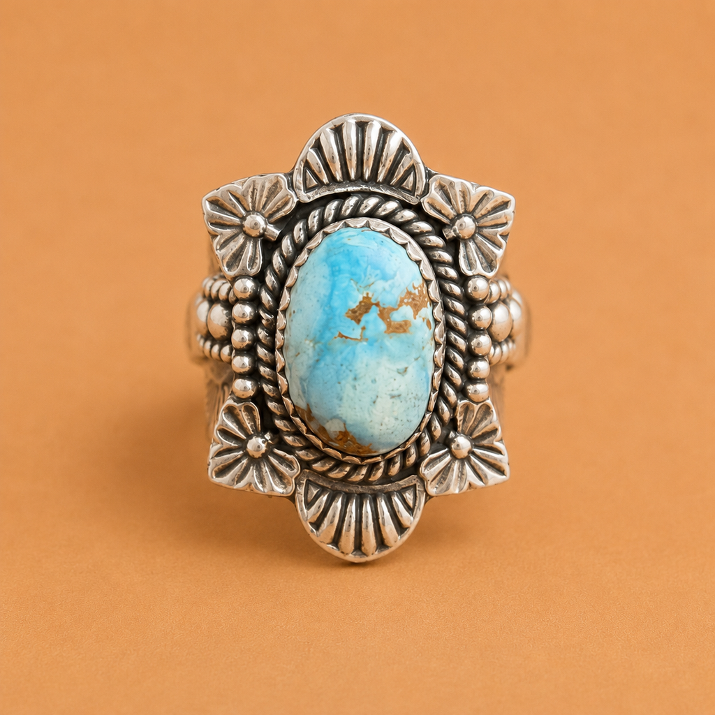 Golden Hill Turquoise Ring Size 6/7