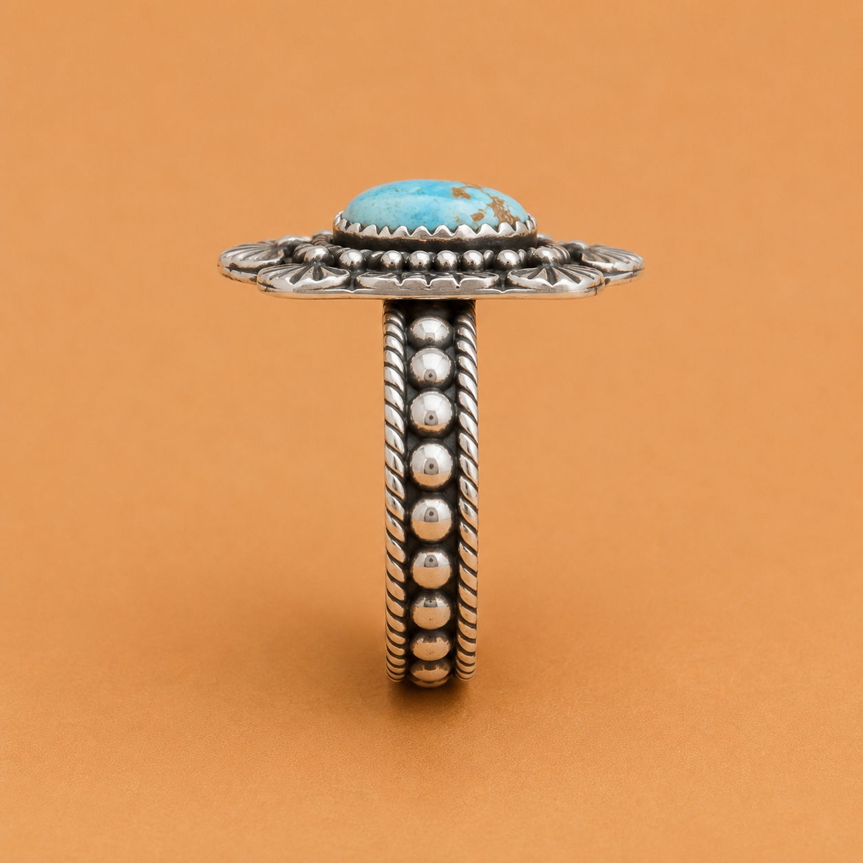 Golden Hill Turquoise Ring Size 6/7