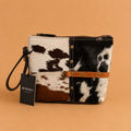 Myra Large Genuine Cowhide Makeup & Travel Bag