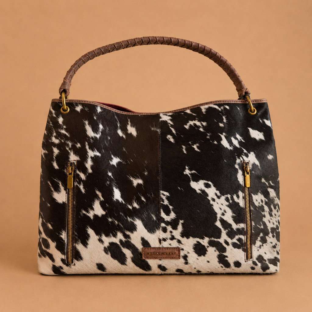 Royal West Cowhide Hobo Bag