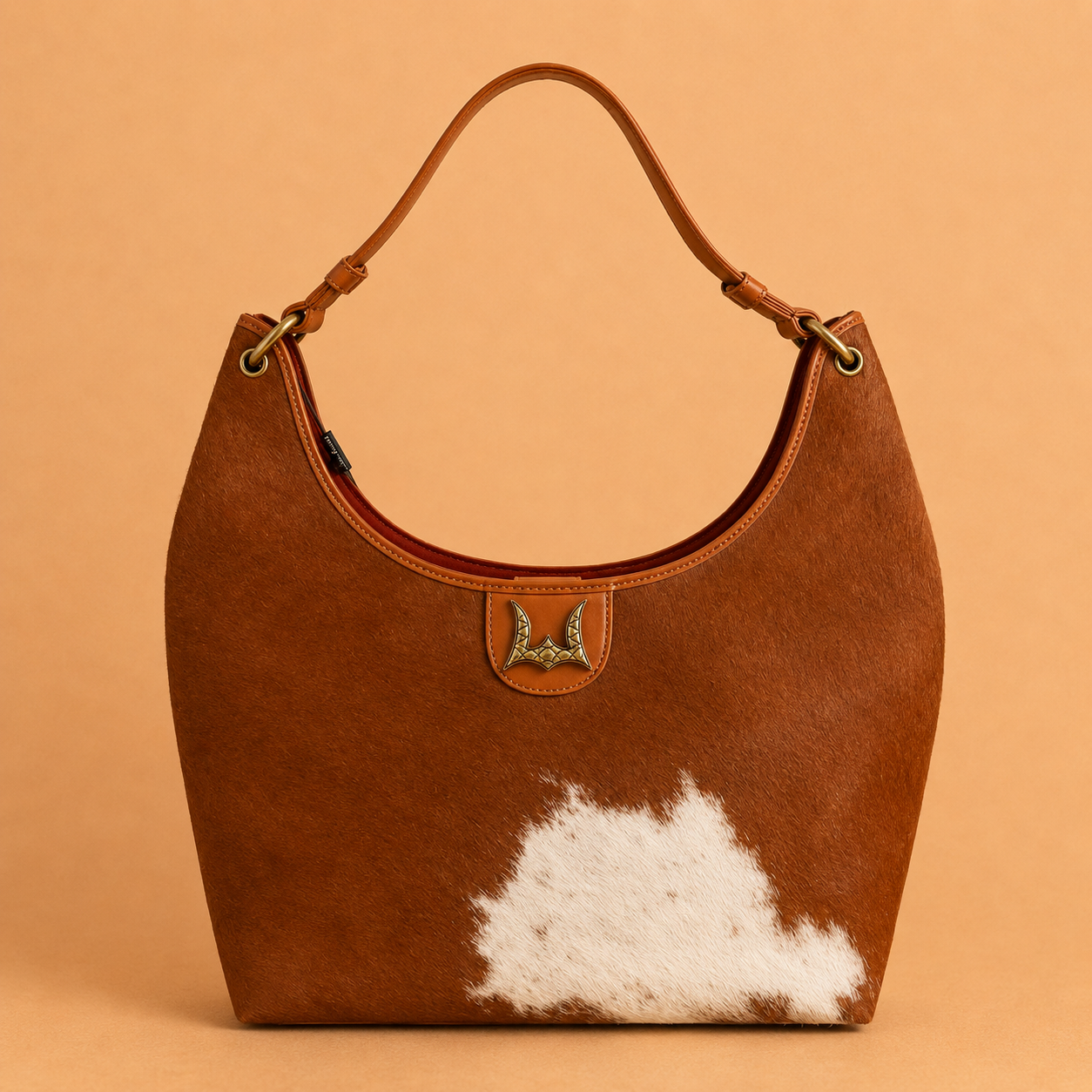 Saddle Creek Cowhide Hobo Tote