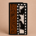 The Midnight Mesa Checkbook Wallet