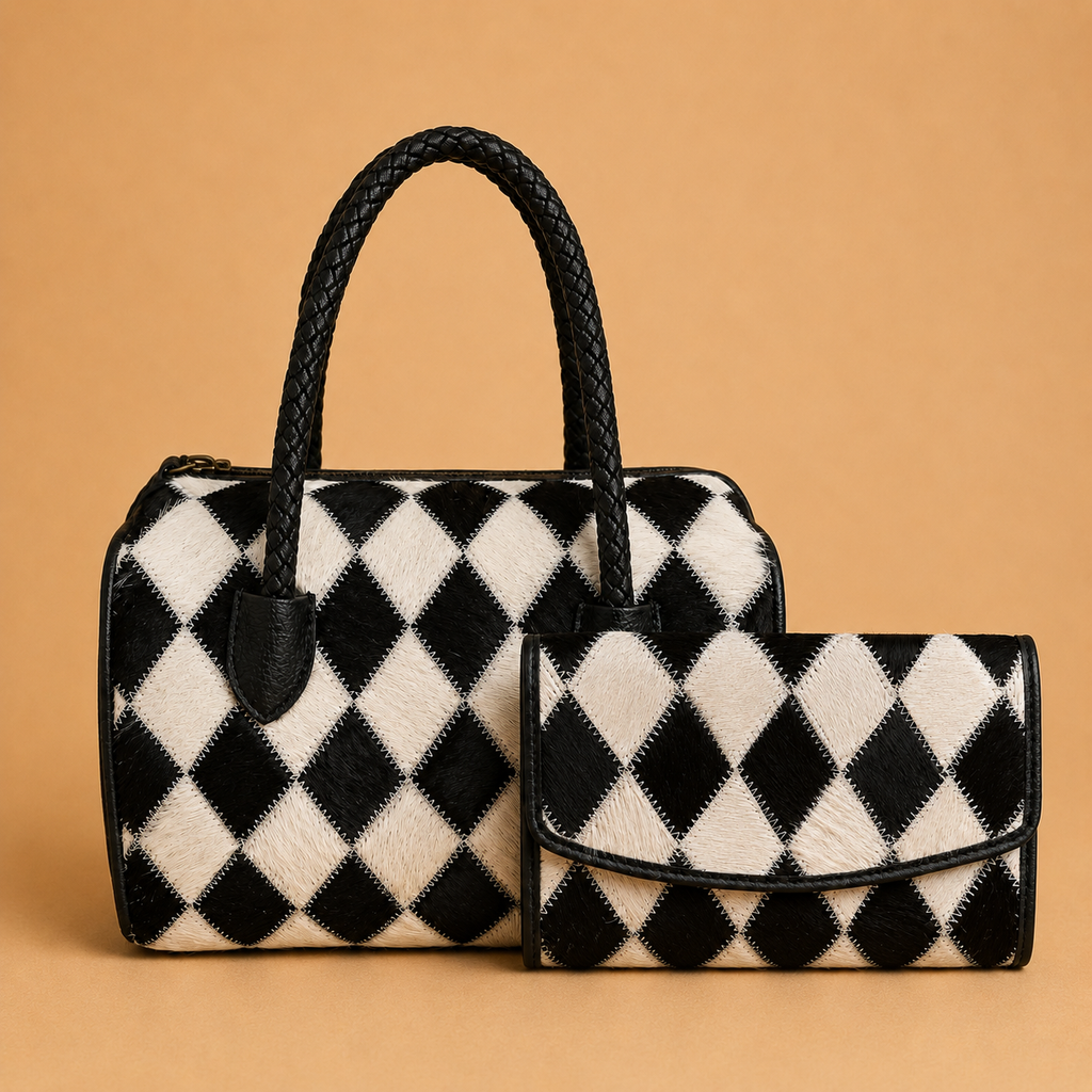 Milano Italian Leather & Cowhide Bundle