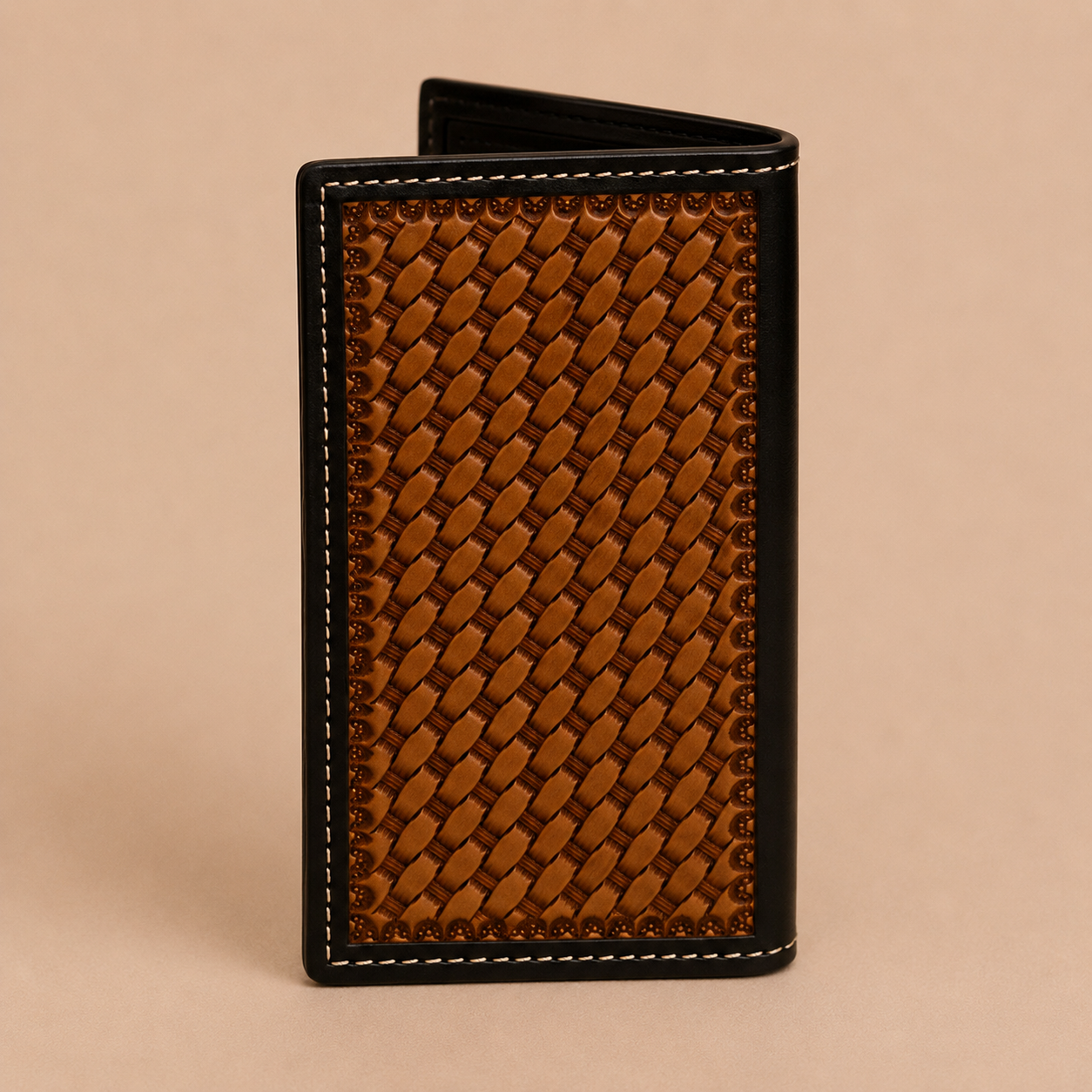 The Midnight Mesa Checkbook Wallet