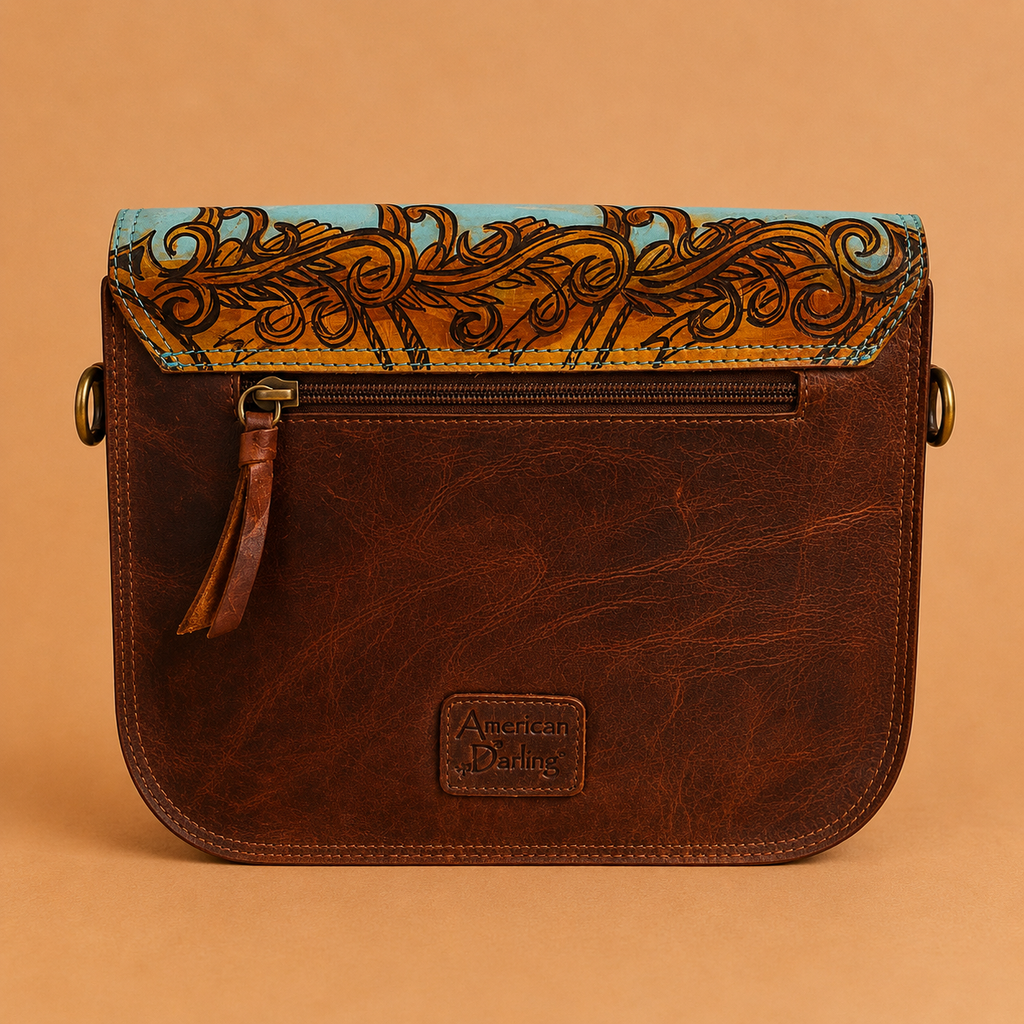 American Darling Hand-Painted Desert Horizon Crossbody