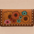 Wildflower Ranch Hand-Painted Wallet
