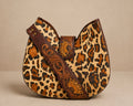 Leopard & Sunflower Shoulder Bag