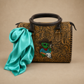 Joey’s Cosmic Cowboy Tooled Leather Speedy Bag
