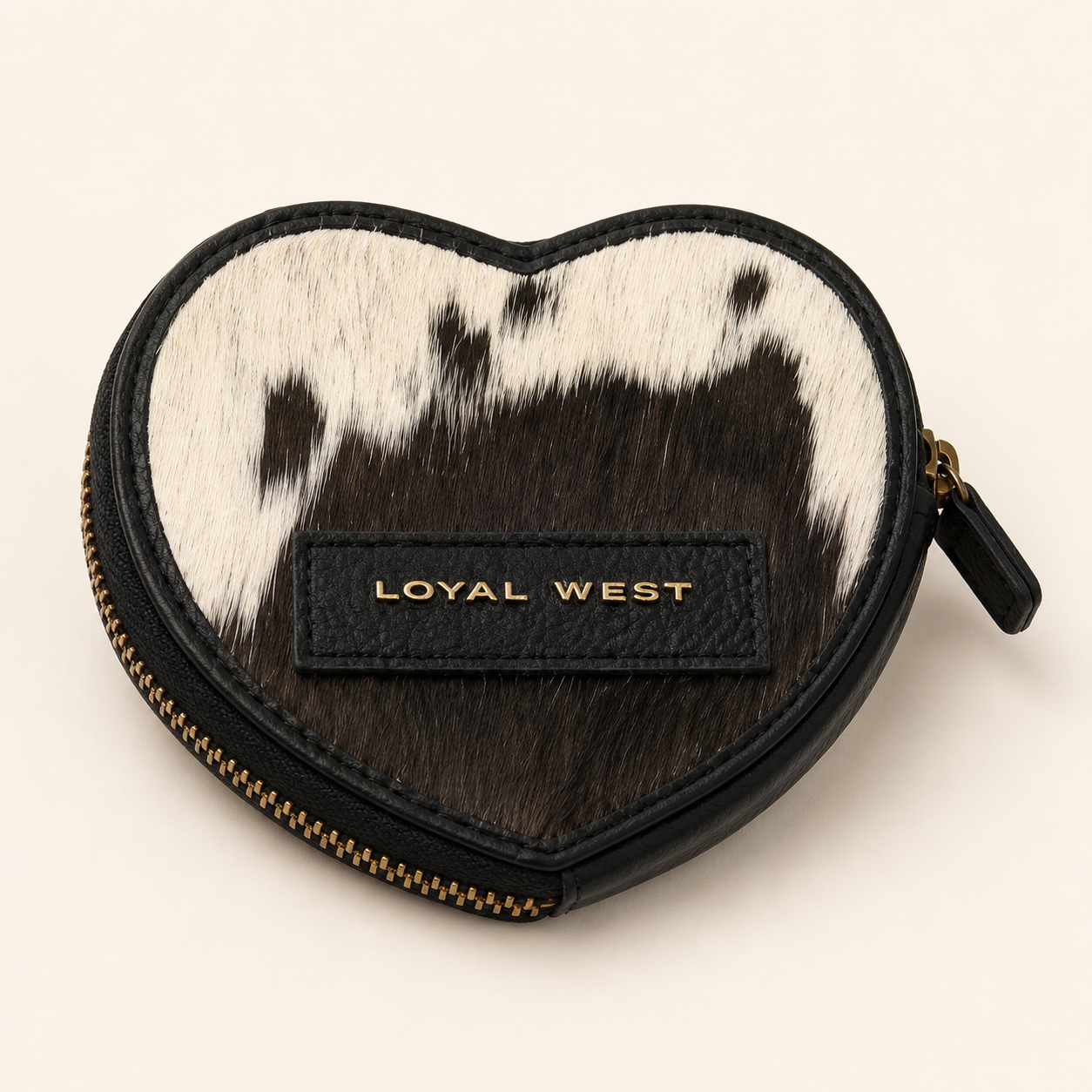 Loyal West “Heart of the Prairie” Cowhide Coin Purse