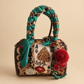 Lucky in Vegas Hand-Painted Leather Mini Speedy