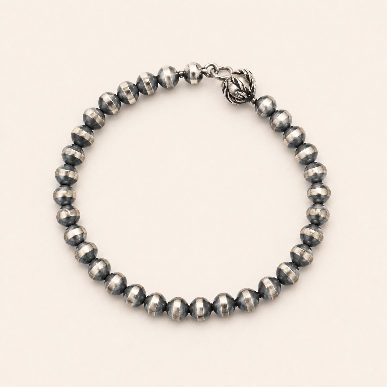 High Desert Sterling Silver Native Pearl Bracelet