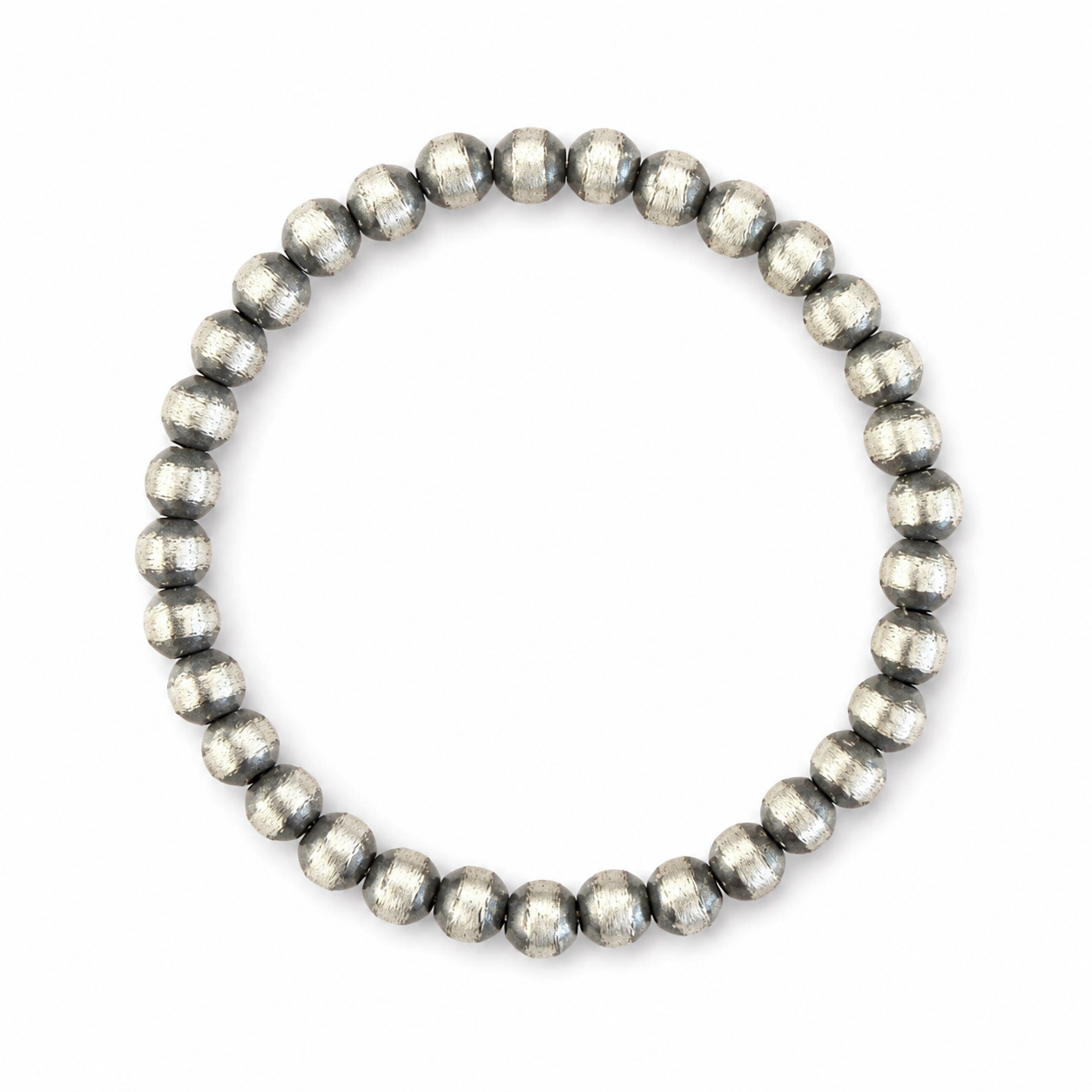 Little Prairie 4mm Handmade Sterling Silver Native Pearl Bracelet – 5″ Extra Petite