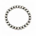 Little Prairie 5mm Handmade Sterling Silver Native Pearl Bracelet – 5″ Extra Petite