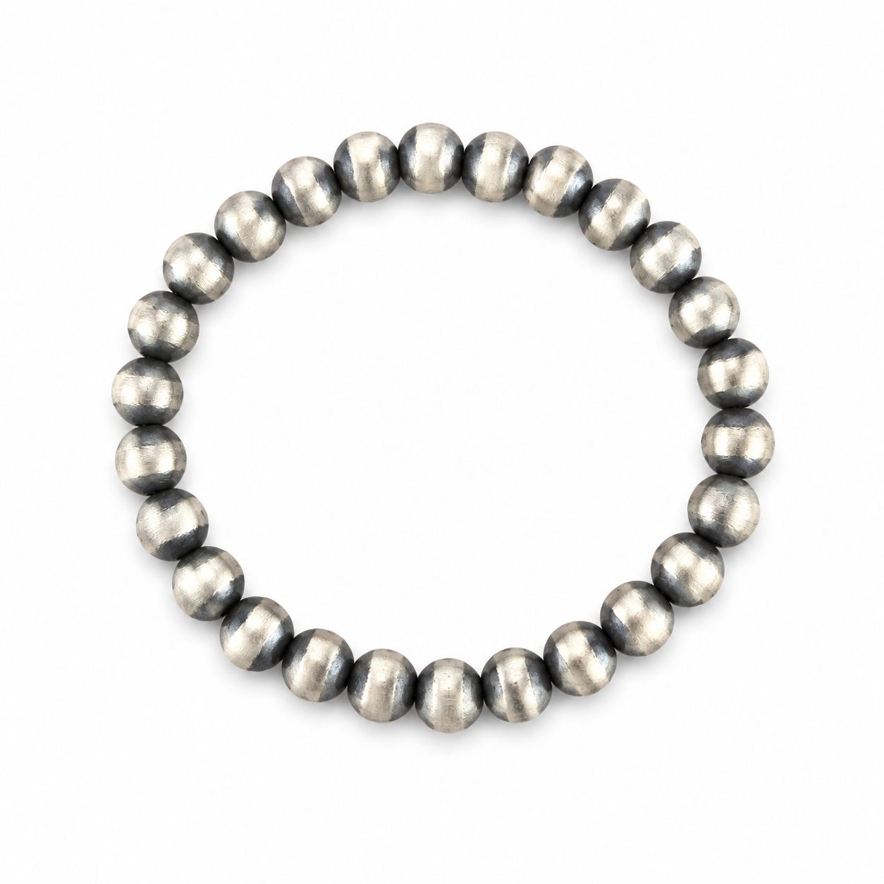 Little Prairie 5mm Handmade Sterling Silver Native Pearl Bracelet – 5″ Extra Petite