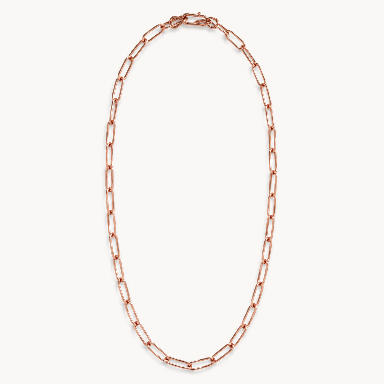 Copper Canyon Paperclip Chain Necklace