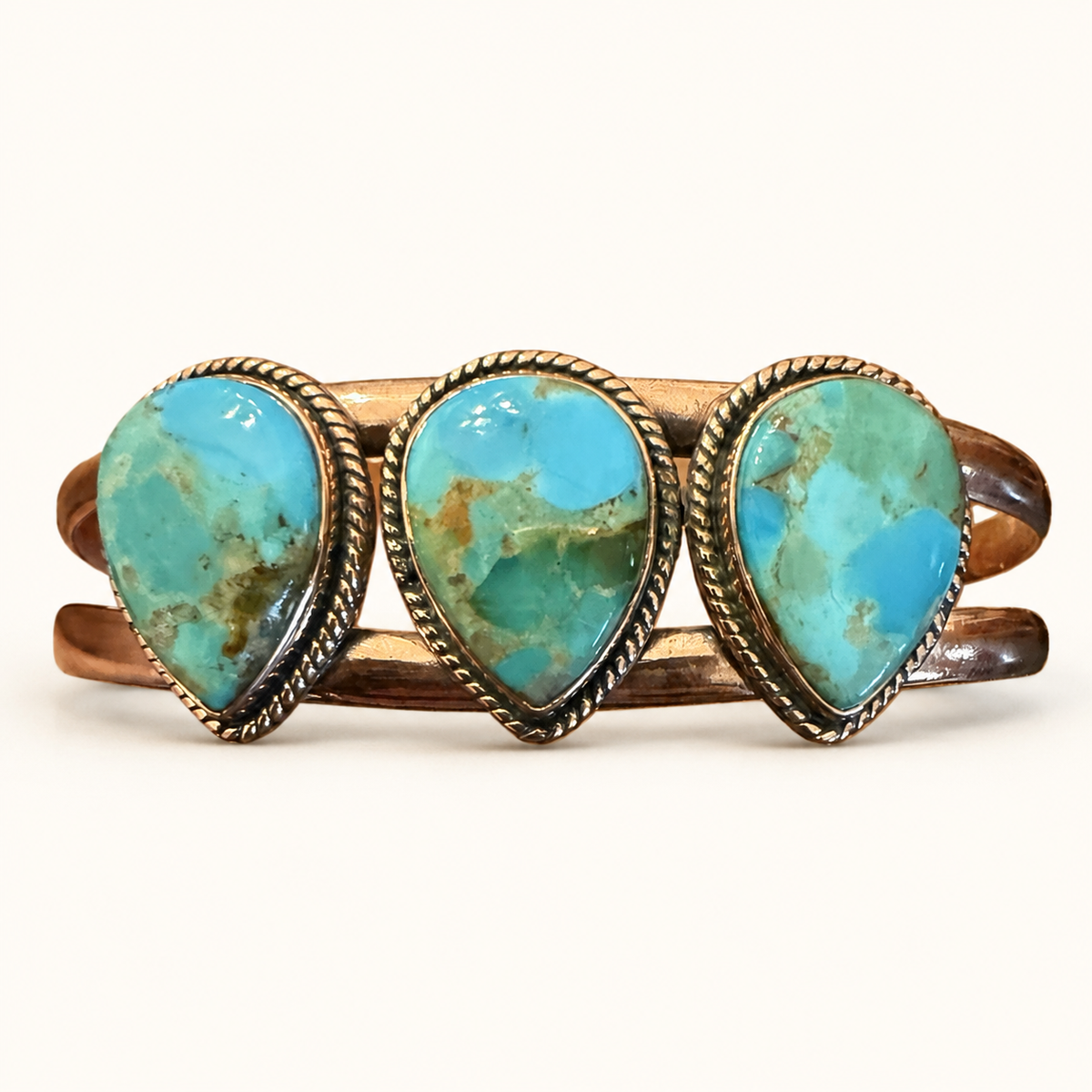 The Mojave Trinity Copper Cuff