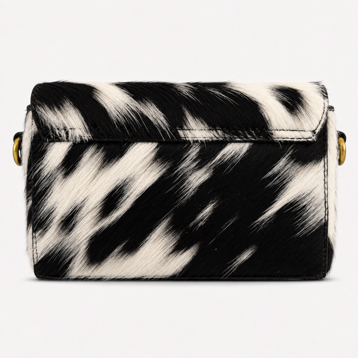 The Gilded Longhorn Cowhide Convertible Handbag