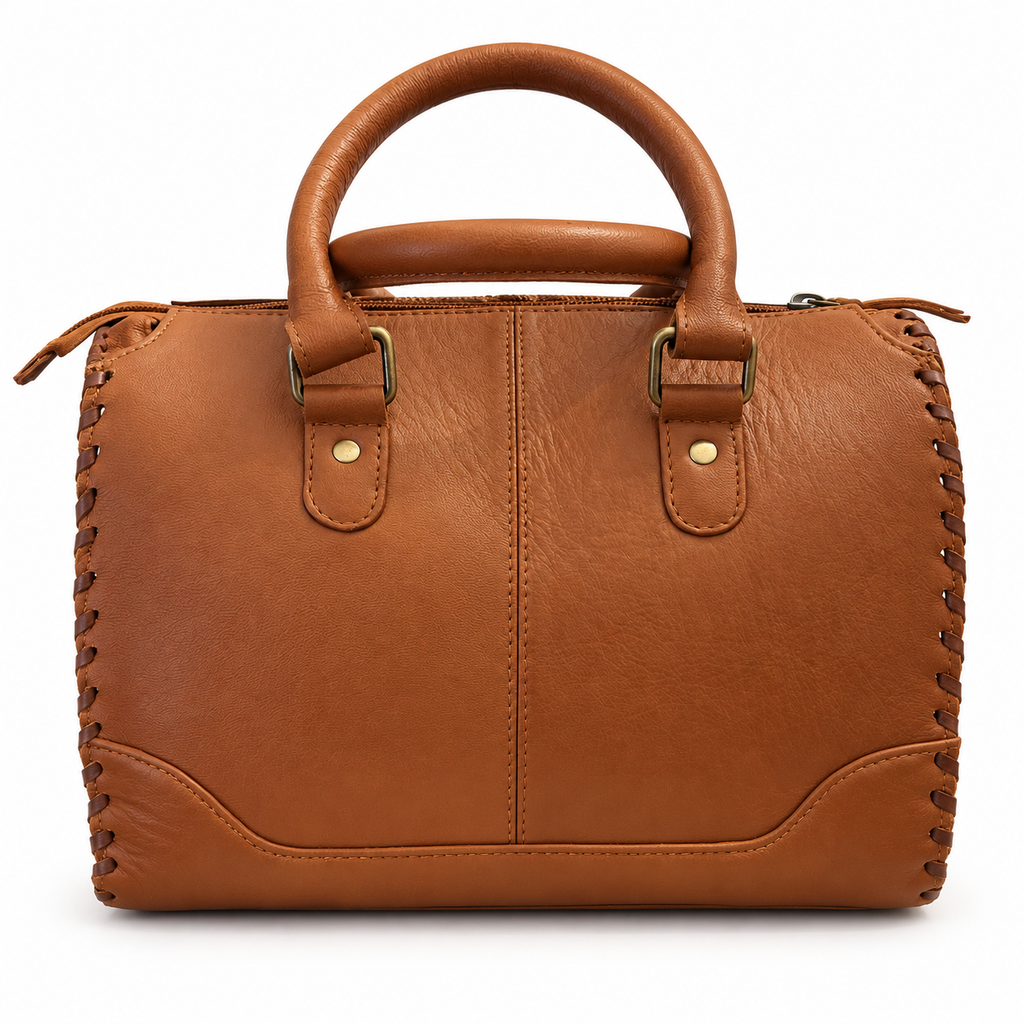 The Prairie Heirloom Cowhide & Tooled Leather Satchel