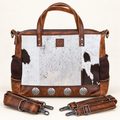 The High Plains Convertible Cowhide Tote Backpack