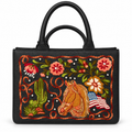 Rodeo Bloom Genuine Leather Embroidered Western Tote