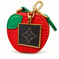 The Ruby Apple — Zip Pouch & Monogram Purse Charm
