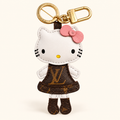 Hello Kitty Purse Charm with Authentic Louis Vuitton Monogram Canvas