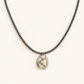 : For the Love of Horses Pendant & Sterling Silver Native Pearl Necklace Set